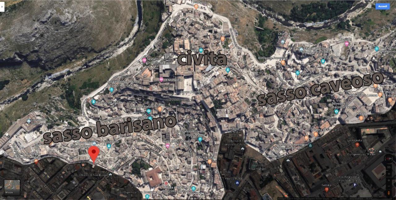 Bed and Breakfast Mikasa Matera Exterior foto